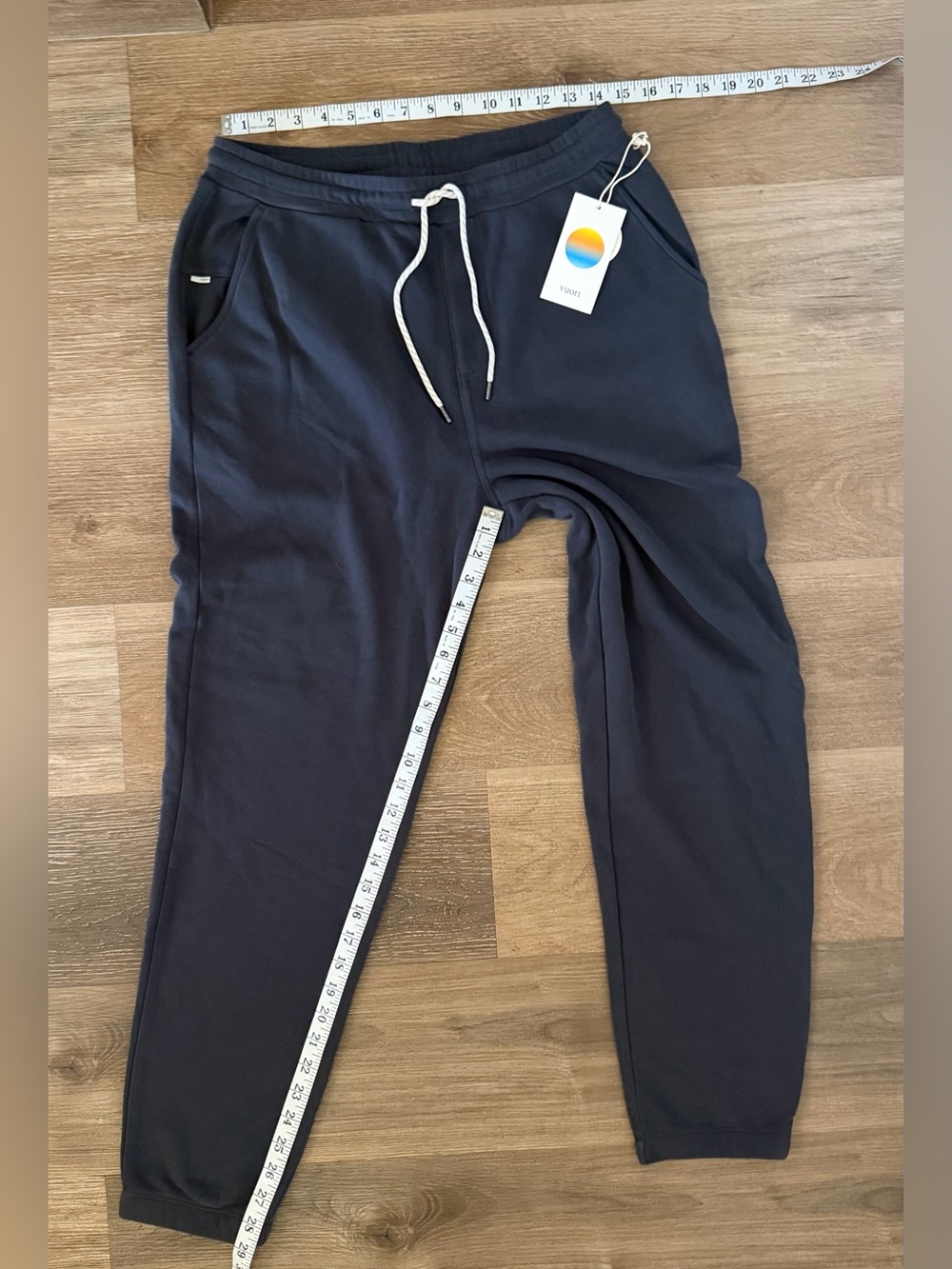 Vuori Men's Cypress Sweatpants Navy Sz LARGE  V446 Athletic NWT - Picture 5 of 5